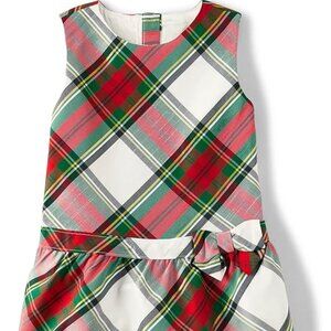 Gymboree Special Occasion/Holiday Dress, Red and Green Plaid, Girls Size 12